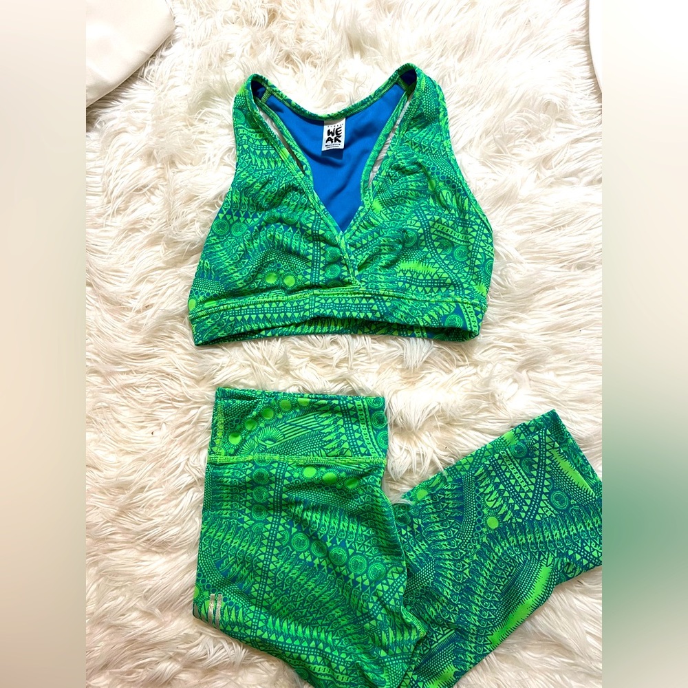 Zumba green/blue set
